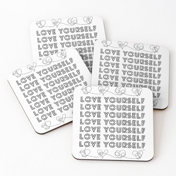 Item preview,  BTS Love yoursel hearts designed and sold by NoonaStudio.