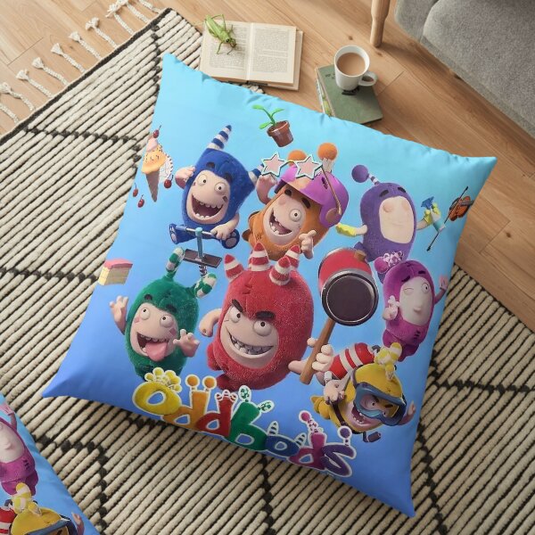 Oddbods TV Animation 2020 Floor Pillow