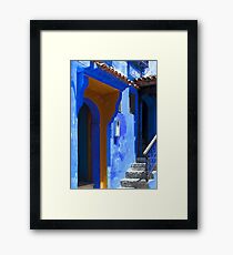 The Blue City VIII Framed Print