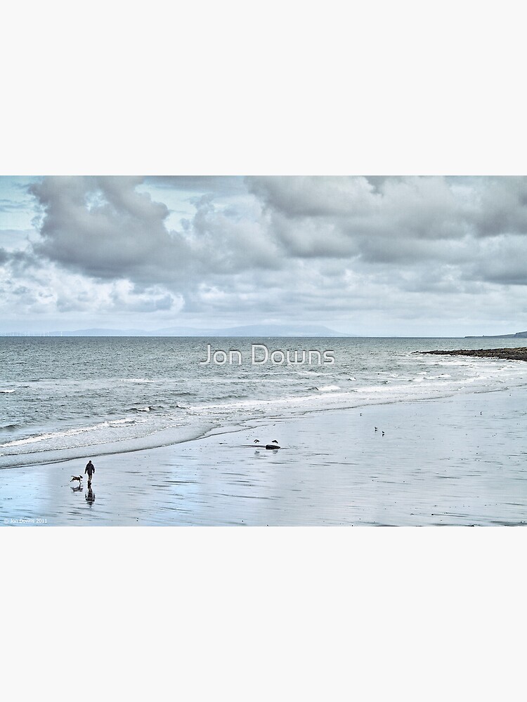man and dog by jondowns