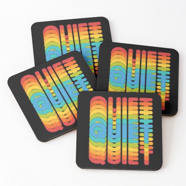 Item preview, Colorful powerful message quiet designed and sold by NerdySherds.