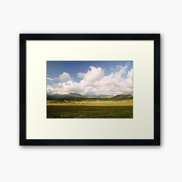 the cottage Framed Art Print