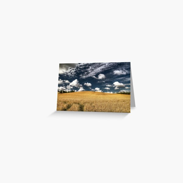 not uncropped? Greeting Card