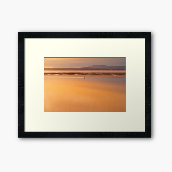 are you sure that this is where we parked the car? Framed Art Print