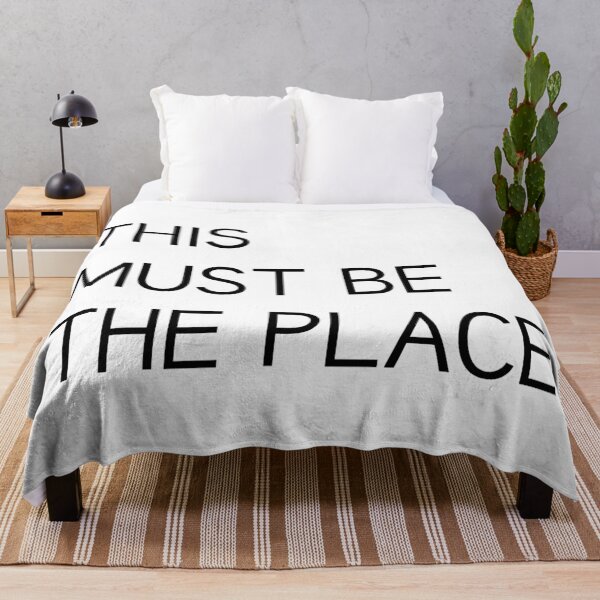 Item preview, THIS MUST BE THE PLACE art quote designed and sold by MindChirp.