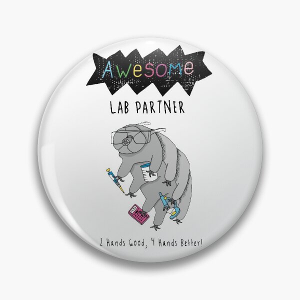 Item preview, Awesome Lab Partner Tardigrade designed and sold by Geek-topia.