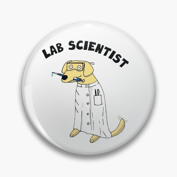 Item preview, Lab Labrador Scientist designed and sold by Geek-topia.
