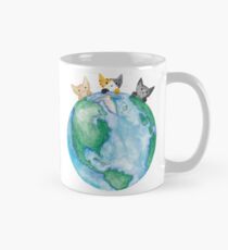 Earth Day Kitties Tasse (Standard)