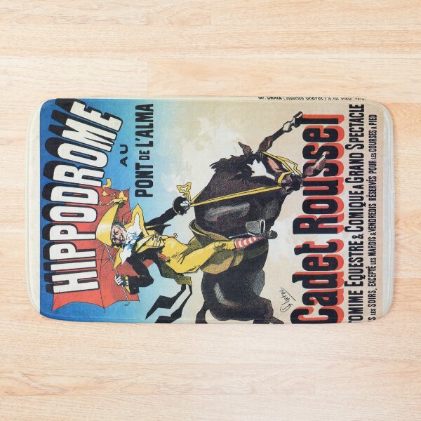 Item preview, Vintage French Chéret Paris Hippodrome ad designed and sold by aapshop.