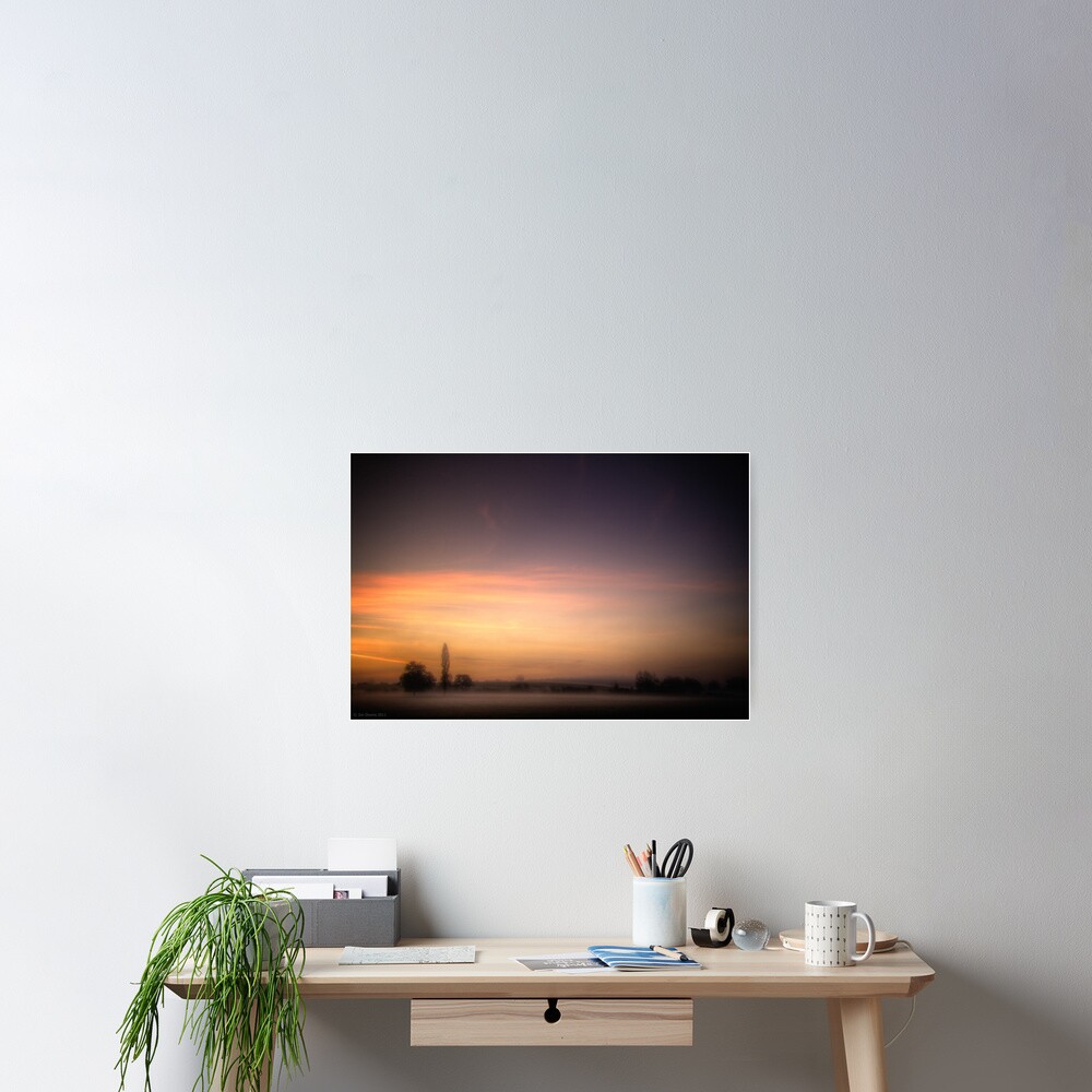 mist near Roade Poster