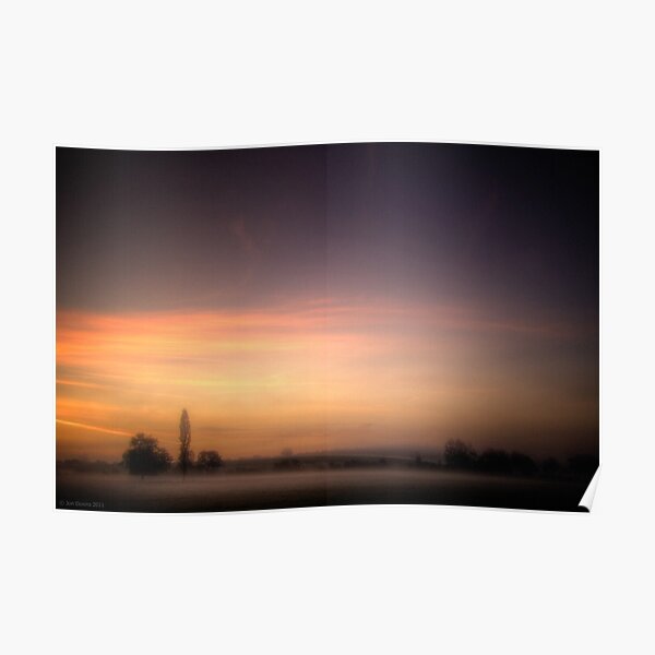 mist near Roade Poster