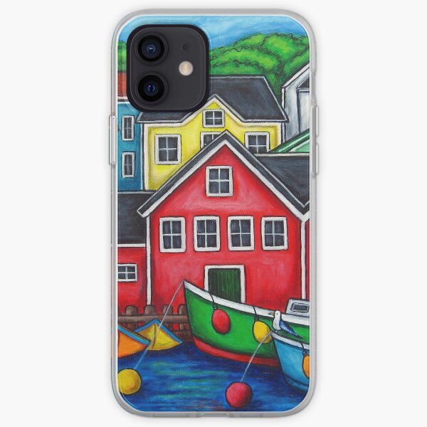 Colours of Lunenburg, Nova Scotia iPhone Soft Case