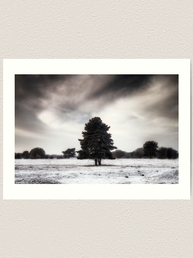 Alternate view of Winter in Elveden Art Print