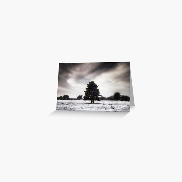 Winter in Elveden Greeting Card