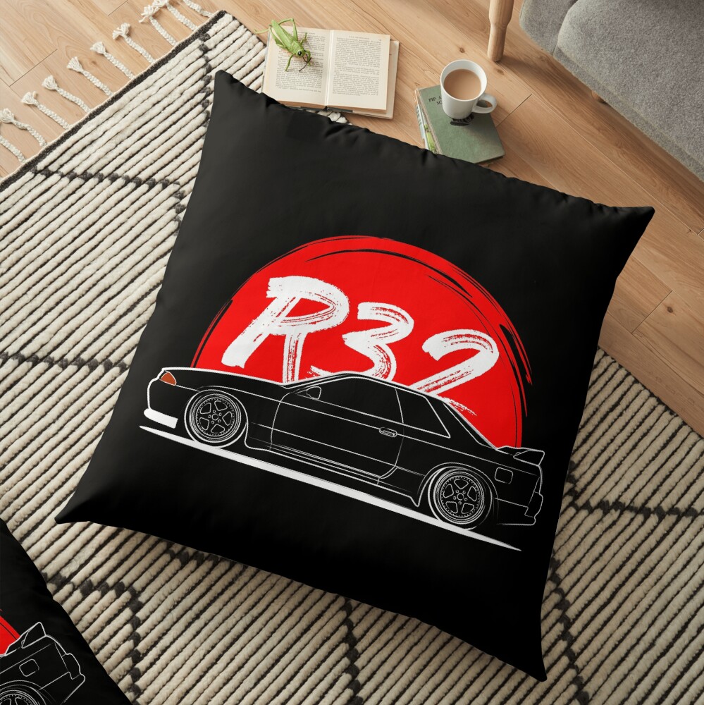 R32 GTR Floor Pillow