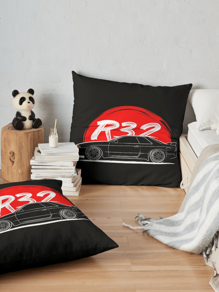 Alternate view of R32 GTR Floor Pillow