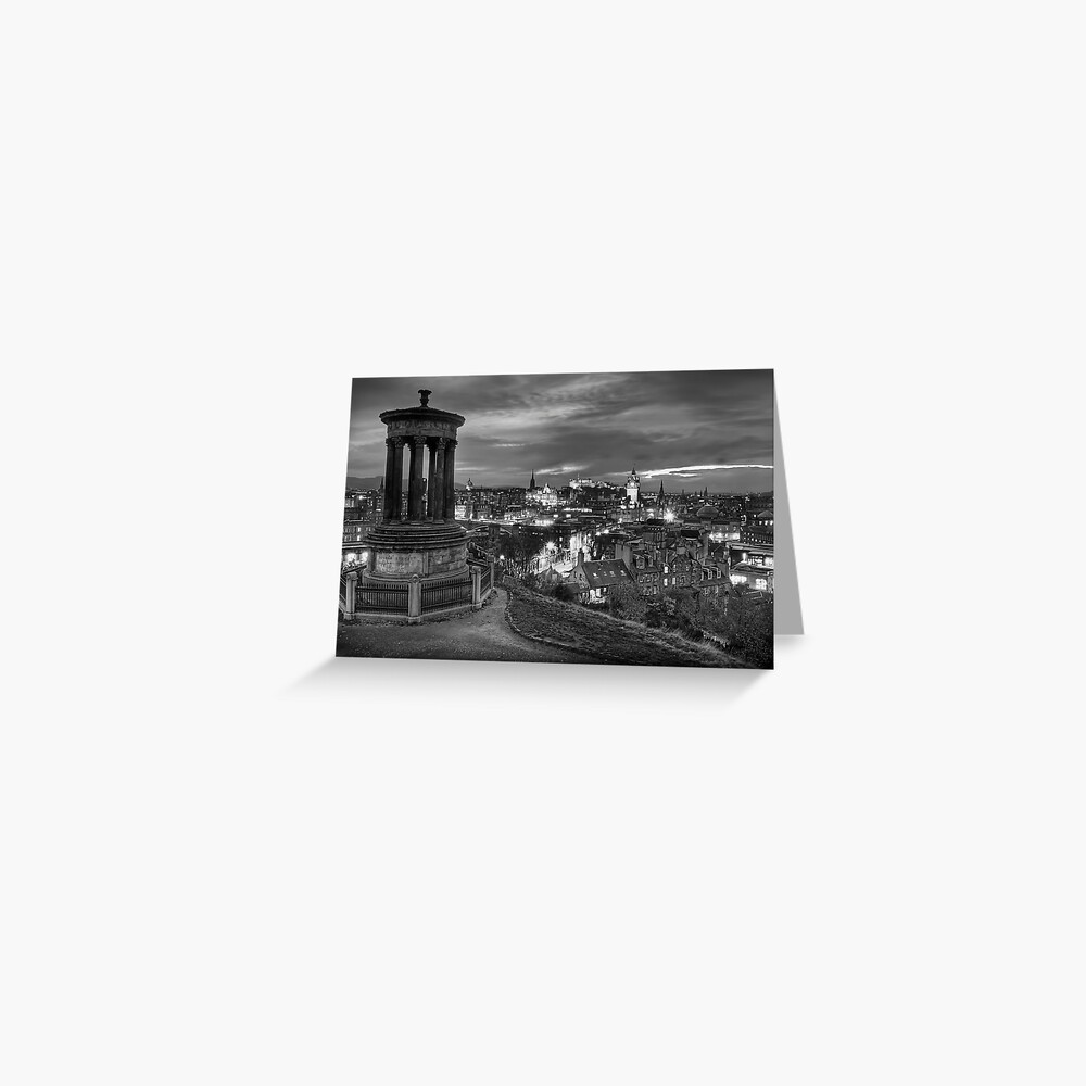 Edinburghs View Greeting Card