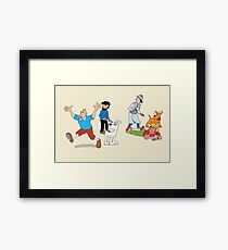 Tinspector Gadget Framed Print