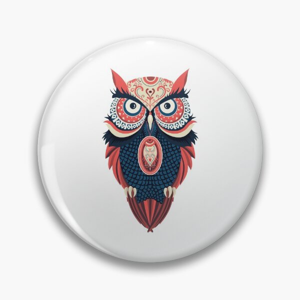 Item preview, Owl mandala designed and sold by DerSenat.