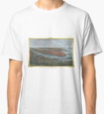 Camiseta clásica Vintage Pictorial Map of New York City (1868)