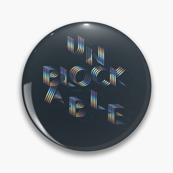 Item preview, UNBLOCKABLE designed and sold by Unspirations.