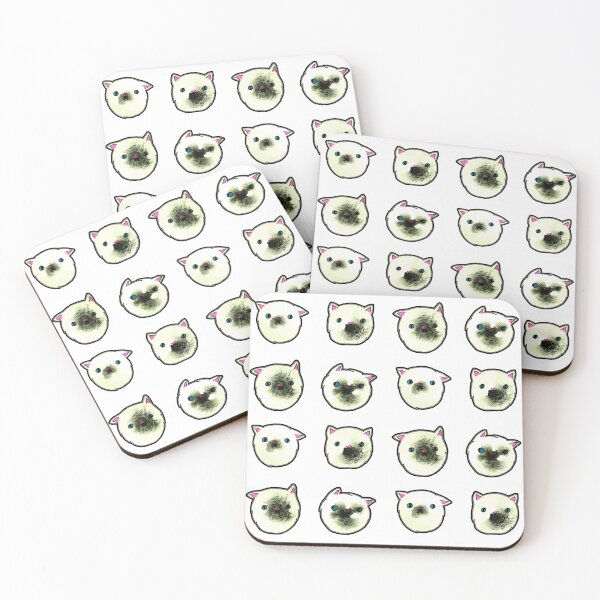 Item preview, Funny Cute Quirky Pussy Cats designed and sold by RosalieReeves.