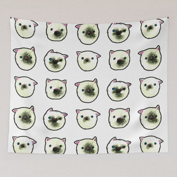 Item preview, Funny Cute Quirky Pussy Cats designed and sold by RosalieReeves.