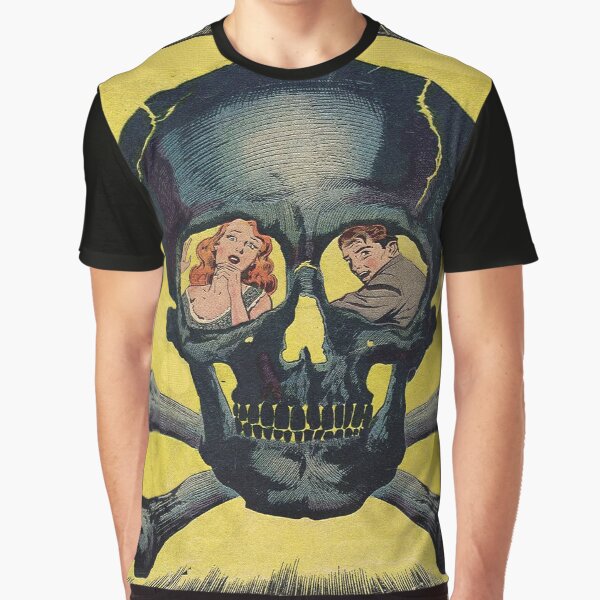 Aperçu de l'œuvre Creeping Skull créée et vendue par Vintage Designs +.