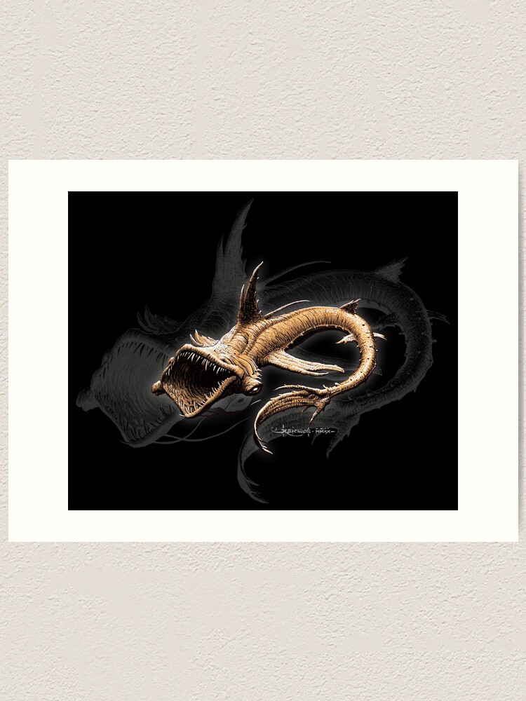 Impression artistique ''Dragon des abysses' : autre vue