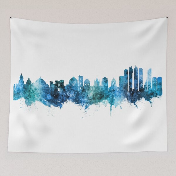 Item preview, Naples Italy Skyline designed and sold by ArtPrints.