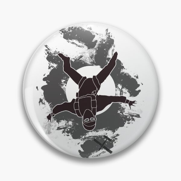 Item preview, Freeflyer in black with sun and clouds in grey designed and sold by FatSlugDesigns.