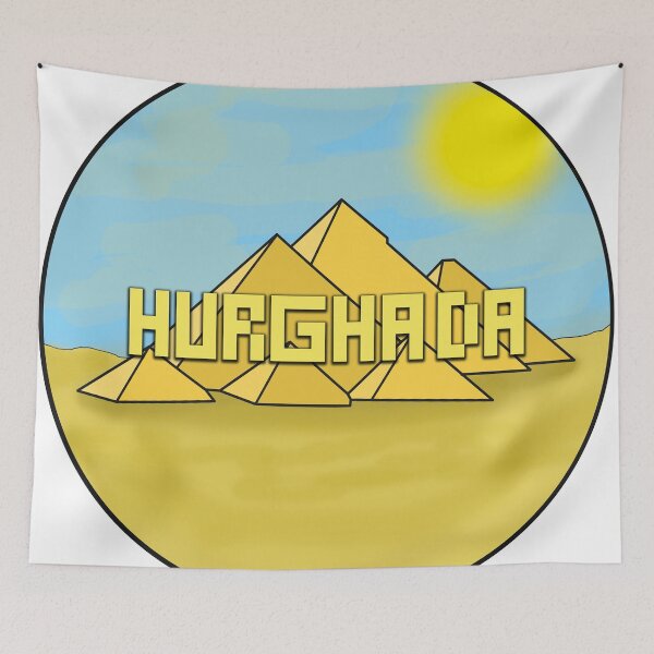 Item preview, Hurghada pyramids desert designed and sold by GPCDesign.
