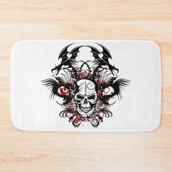 Item preview, hipster skull  dragon tribal designed and sold by Achille3777.