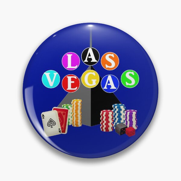 Artikelvorschau, Las Vegas Pyramid und Pokerchips entworfen und verkauft von Gravityx9.