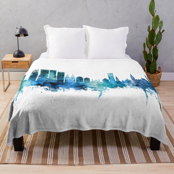 Item preview, The Hague Netherlands Skyline designed and sold by ArtPrints.