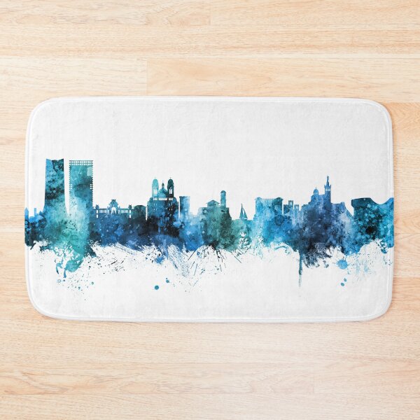 Item preview, Marseille France Skyline designed and sold by ArtPrints.