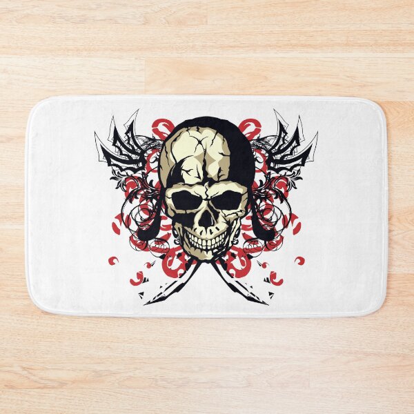 Item preview, hipster skull  dragon tribal designed and sold by Achille3777.