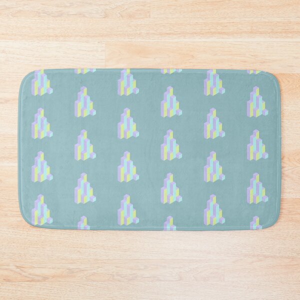 Item preview, Towers (pastel blue, pastel green, lilac) designed and sold by Maeduse.