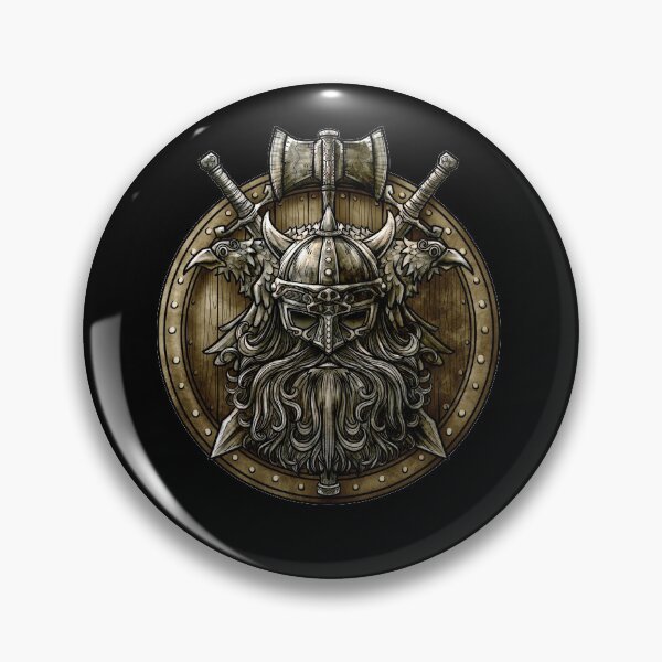 Item preview, Viking Shield - Nordic Norse Valhalla  designed and sold by Meliafroggy.
