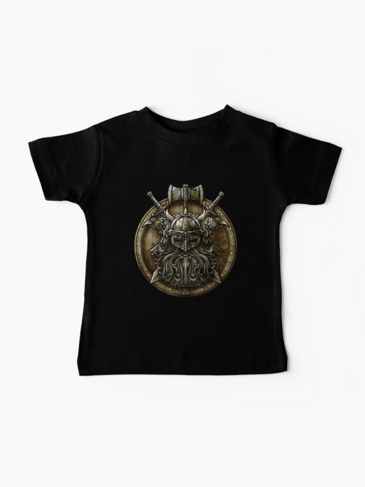 VALHALLA VIKING SHIRT Norse Shirt Viking Shield Pagan 