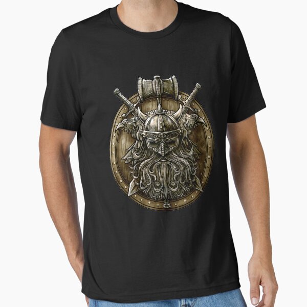 Item preview, Viking Shield - Nordic Norse Valhalla  designed and sold by Meliafroggy.