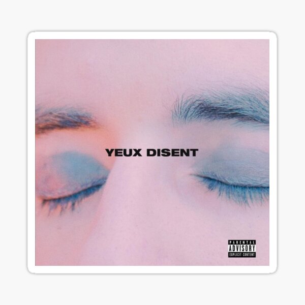 yeux disent Sticker