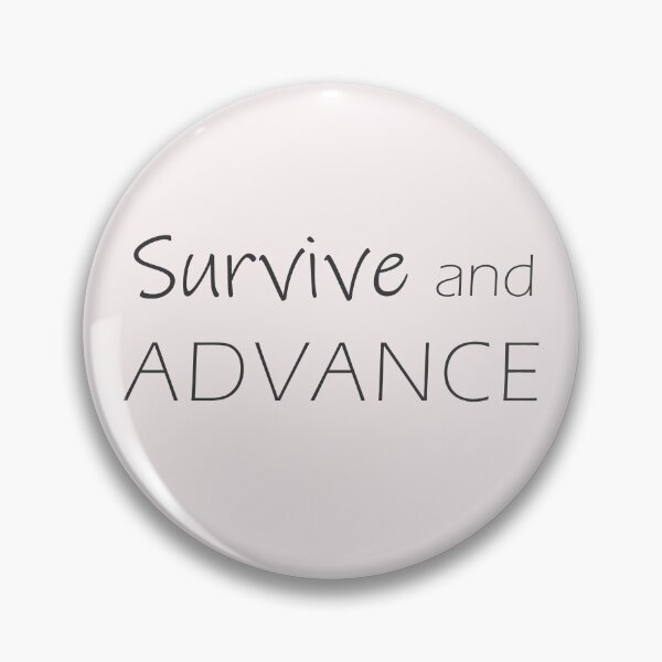 Item preview, Survive and Advance tee designed and sold by LifeSketch.