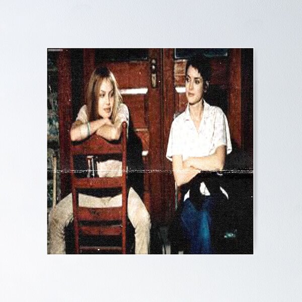 Item preview, girl interrupted vintage art designed and sold by Ilustra Club.