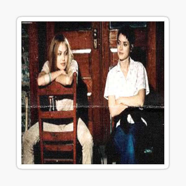 Item preview, girl interrupted vintage art designed and sold by Ilustra Club.