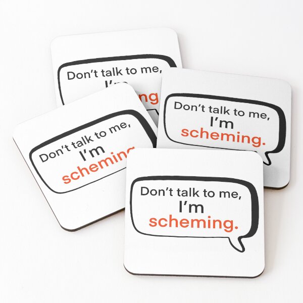 Item preview, No Talk Me Scheming designed and sold by Kaelonial.