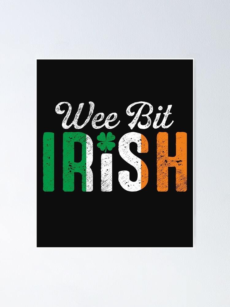 Funny Irish Gifts Ireland Poster Irish Sayings Digital 