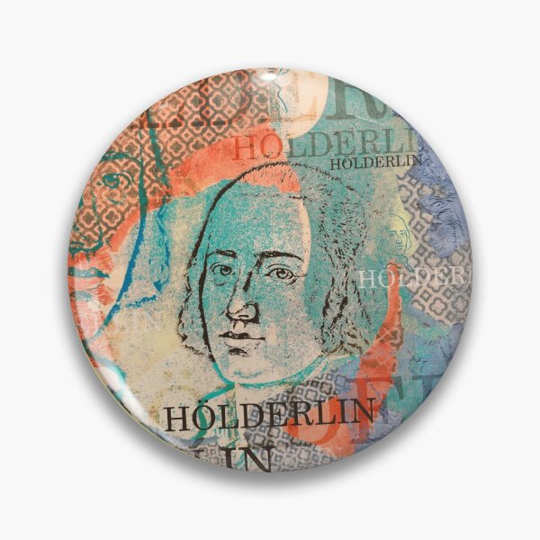Item preview, Friedrich Hölderlin Portrait, famous poet designed and sold by Mauswohn.