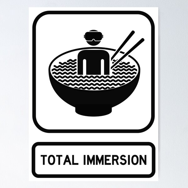 Item preview, TOTAL IMMERSION designed and sold by MrMobius.