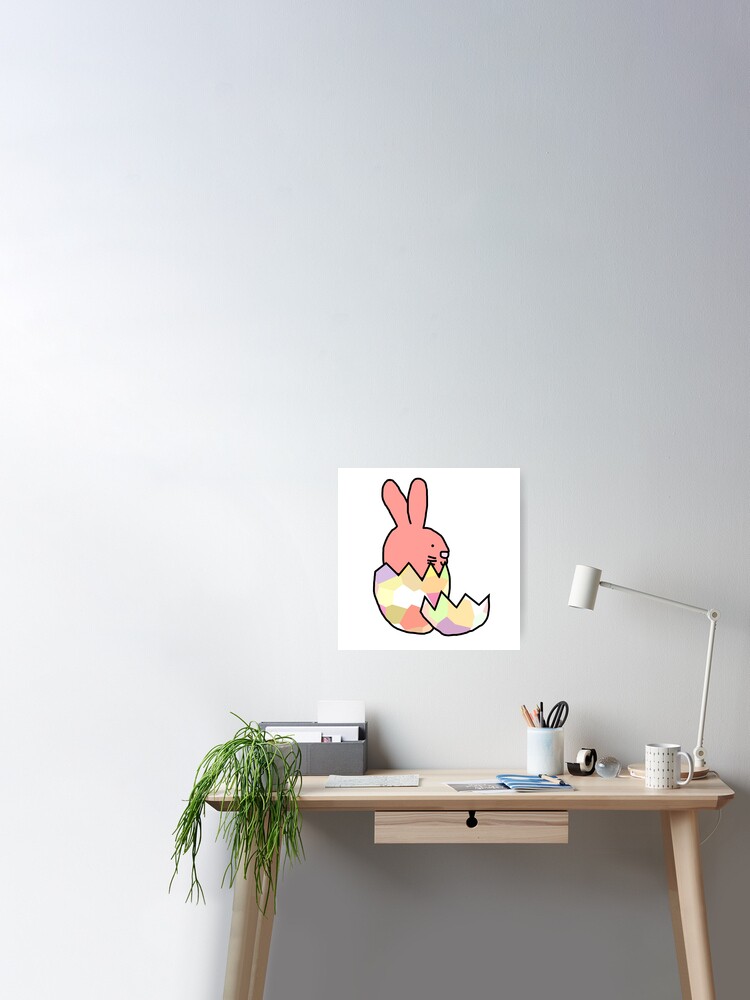 Happy Easter Bunny Ears Frog Poster for Sale by ellenhenry